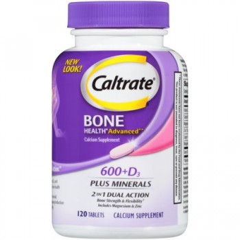 Caltrate 600 D3 Plus Minerals 120 Tablets - Imported